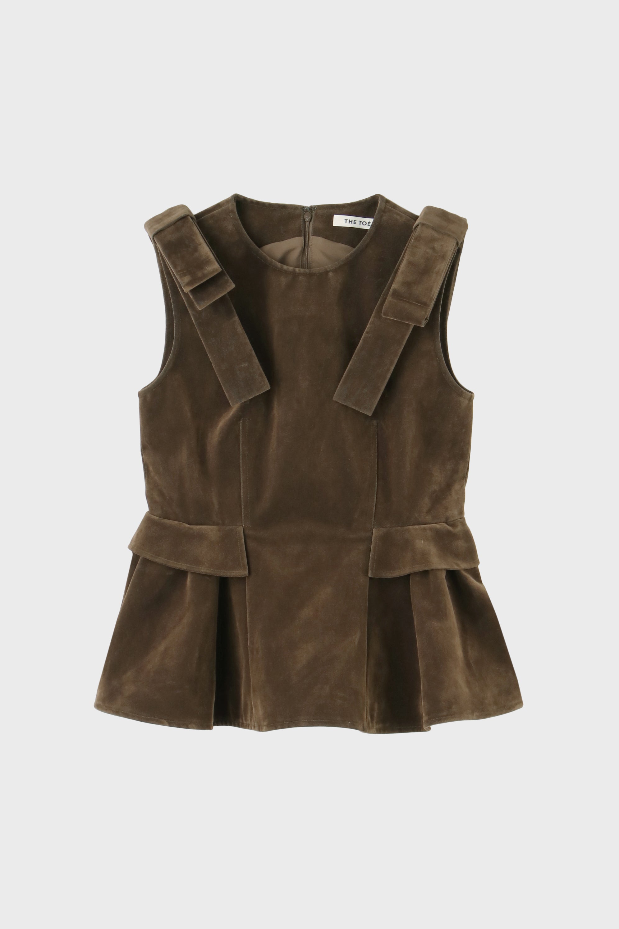 Dachau Sleeveless Peplum – THE TOÉ