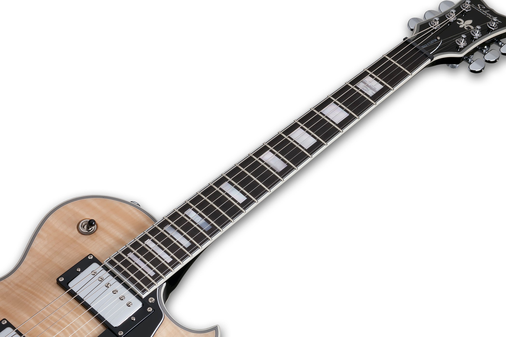 Schecter Solo II Custom in Gloss Natural GNAT SKU 655 - The Guitar