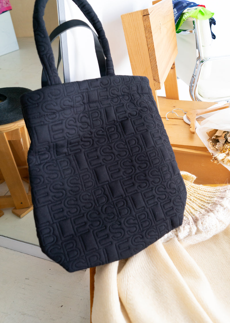 Bless Hardcover Tote Black – Lai Lai