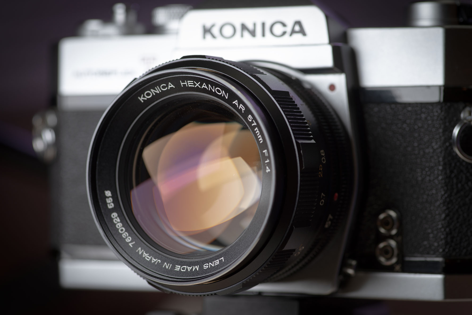 Legacy Lens Review: Konica Hexanon AR 57mm f1.4 - The Noisy Shutter