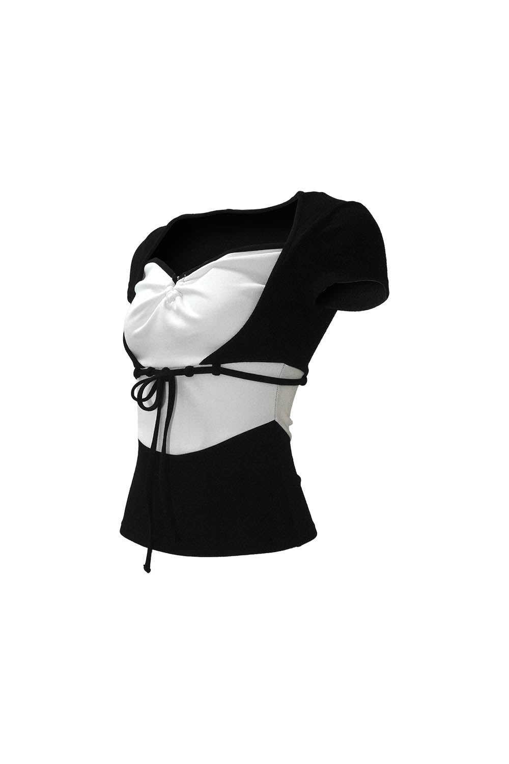 THEREDTHREAD / ザレッドスレッド】S symbol bicolor tops