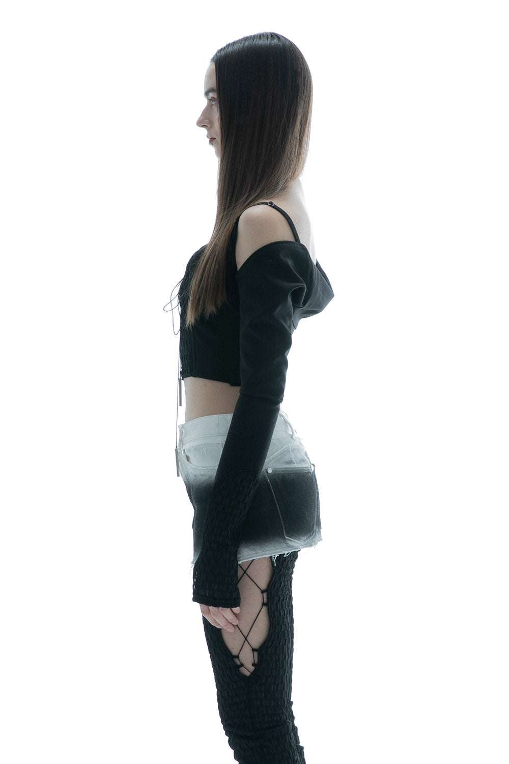 THEREDTHREAD / ザレッドスレッド】S corset camisole petal