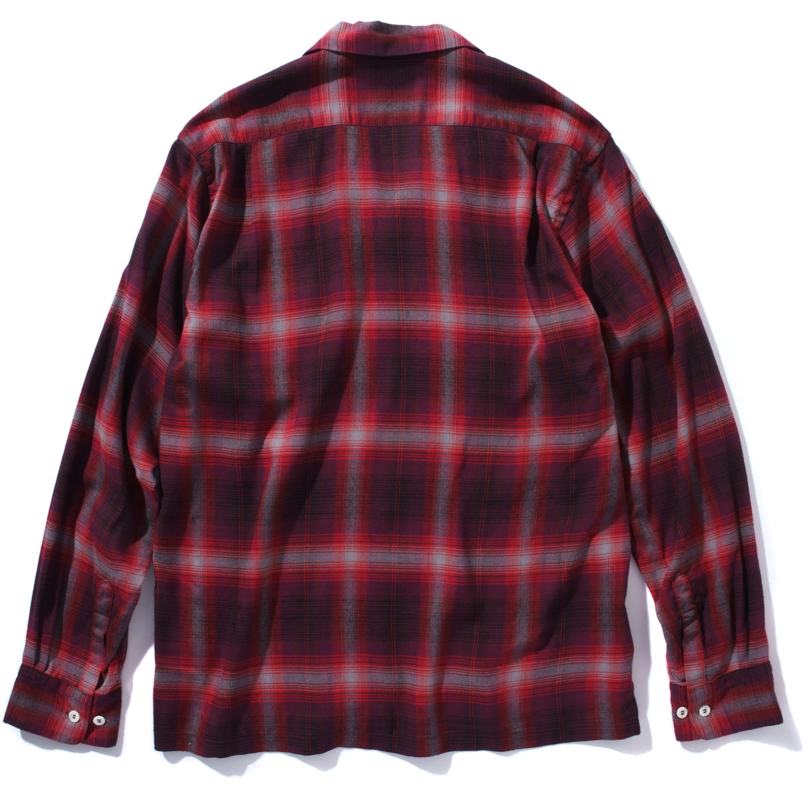 SHADOW CHECK RAYON SHIRT – The Real McCoy's