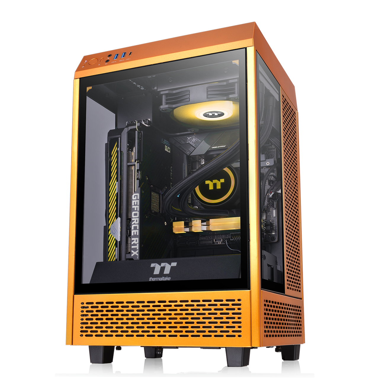 ThermaltakeThermaltake The Tower 100 Metallic Gold Mini Chassis