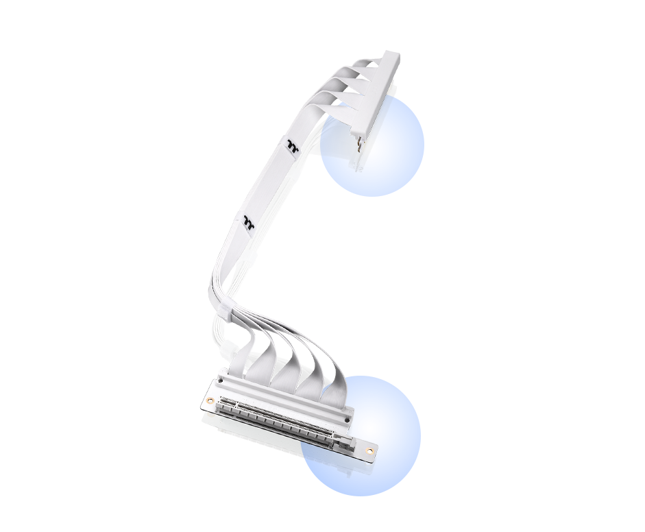 ThermaltakeThermaltake PCI-E 4.0 Dual 90 Degree Riser Cable 400mm