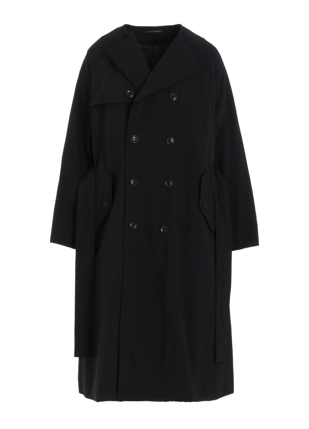 NY/ VINTAGE OXFORD TRENCH COAT(XS Black): Y's｜THE SHOP YOHJI YAMAMOTO