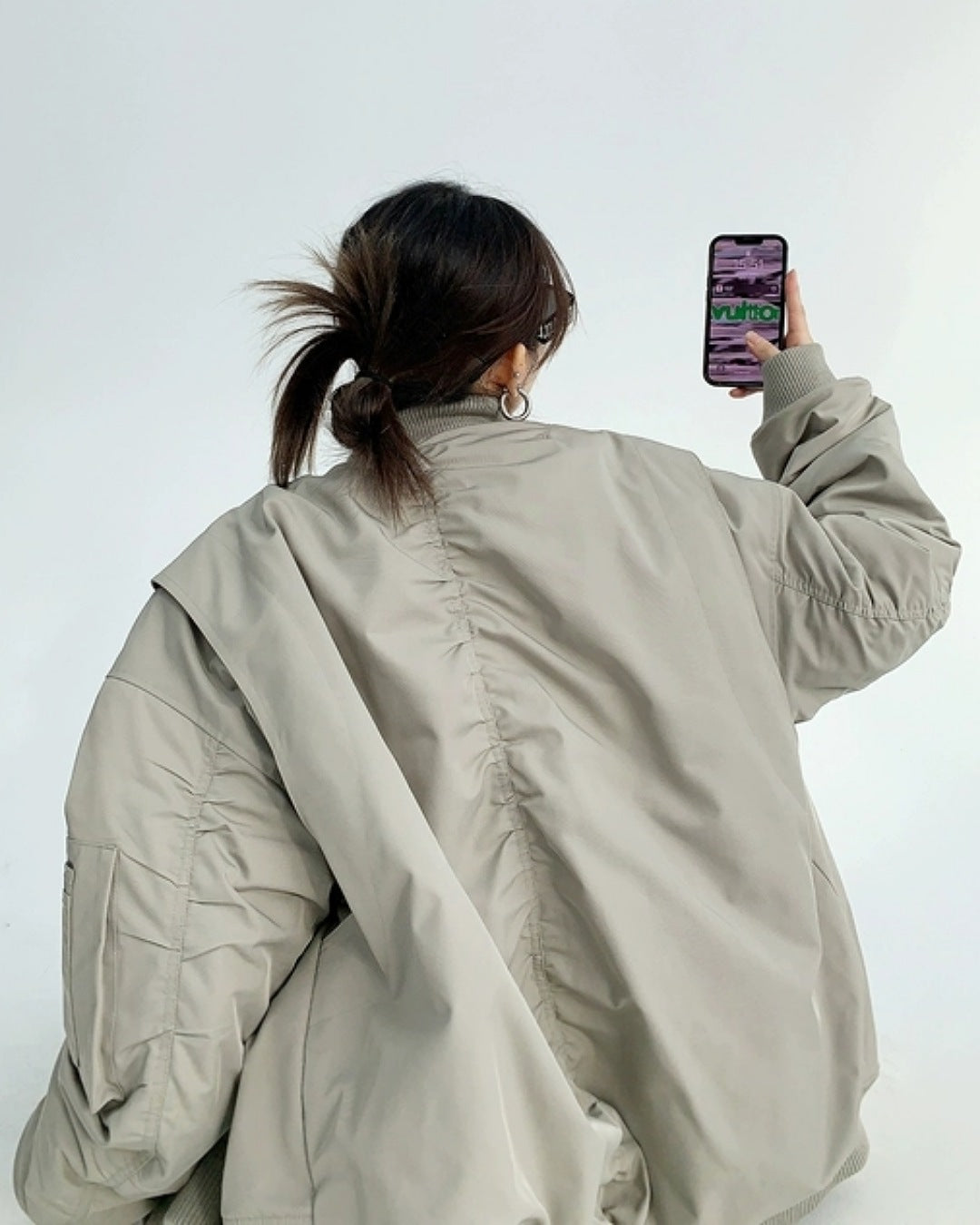 アシンメトリーダブルジップジャケット SL362 – THE SOL93