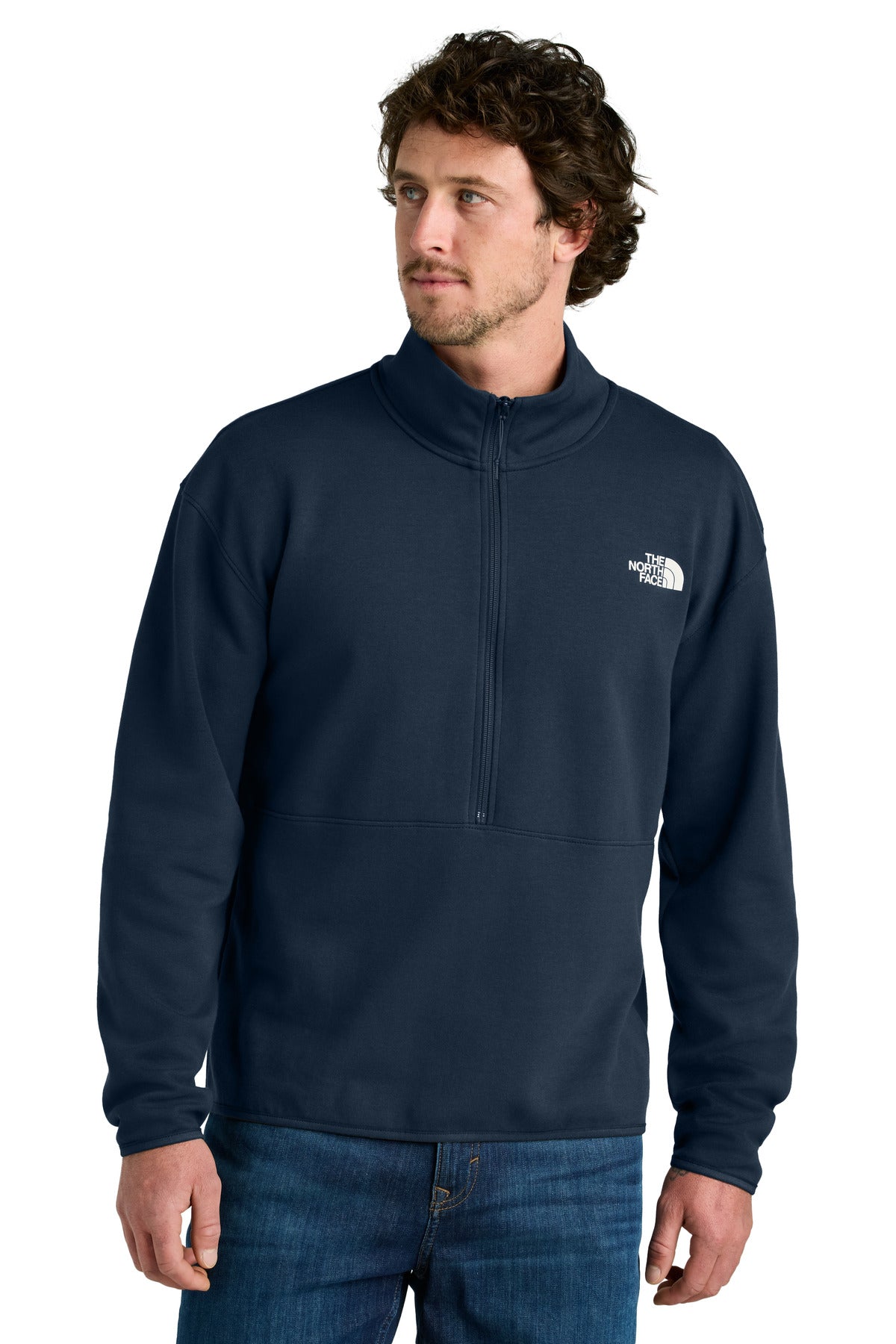The North Face Double-Knit 1/2-Zip Fleece | NF0A8C5G | Thread Logic