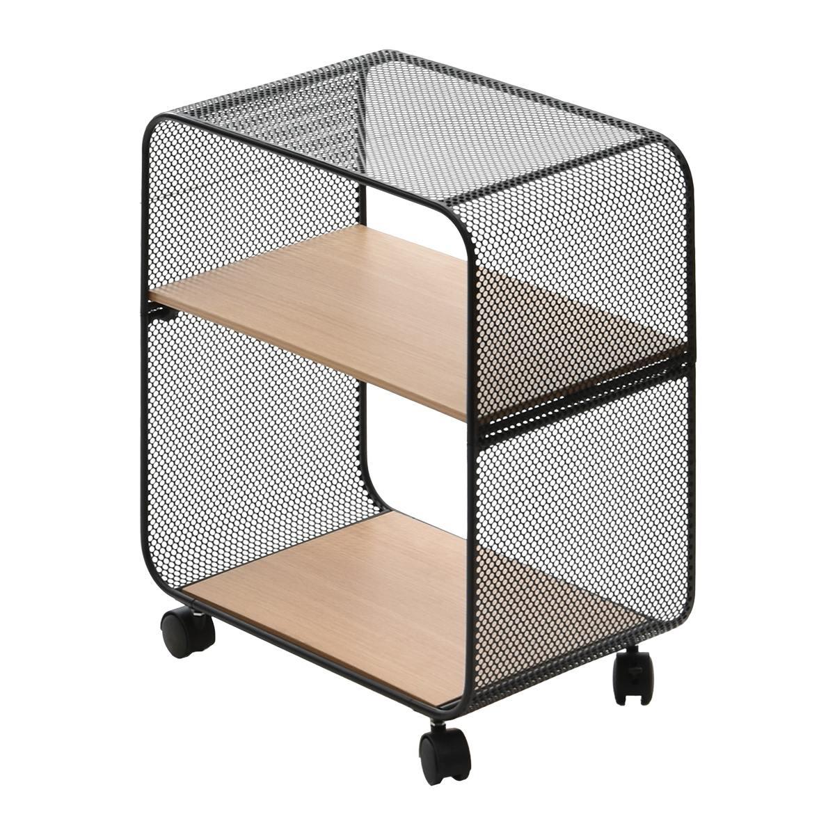 楽天市場】メタルラック 幅70 2段キャスターの通販