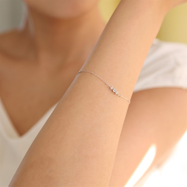 K10ホワイトゴールド ブレスレット | 151716233201 | 【公式】Canal4