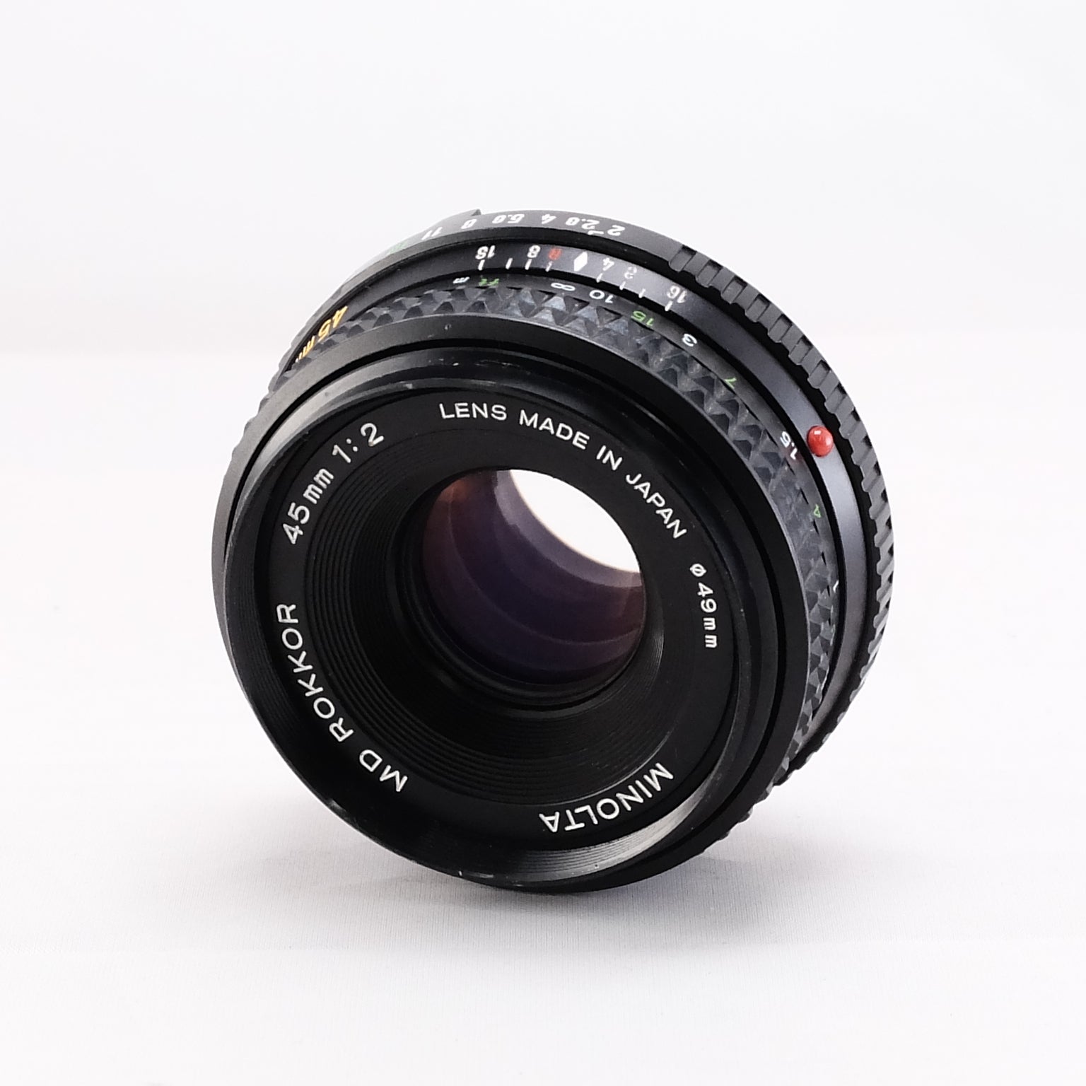 MINOLTA】MD ROKKOR 45mm F2 [MD] #1866058315728 | 東京CAMERA