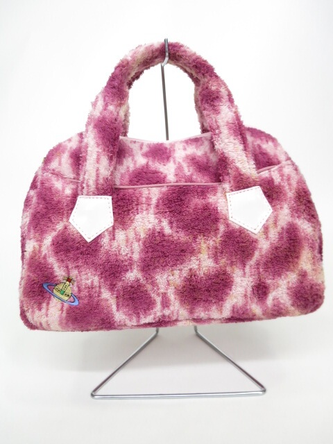 Vivienne Westwood レオパードパイルバッグ ヴィヴィアンウエスト