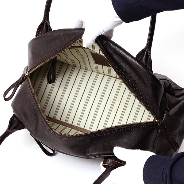 東京ヒマワリ / BEAU DESSIN(ボーデッサン) レザー ボストンバッグ 小