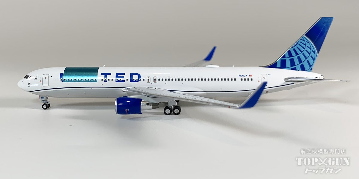 NG Models B767-300ER/w ユナイテッド航空 「Blue Evolution livery