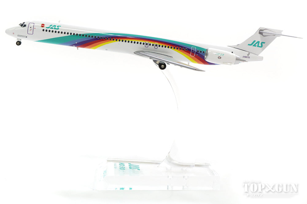 JALUX MD-90 JAS日本エアシステム 「レインボーカラー 7号機」 90年代