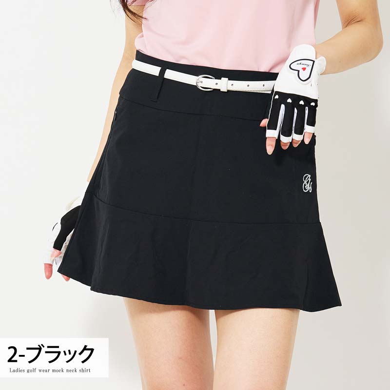 gs GOLF ゴルフスカート レディース ゴルフウェア フレアスカート