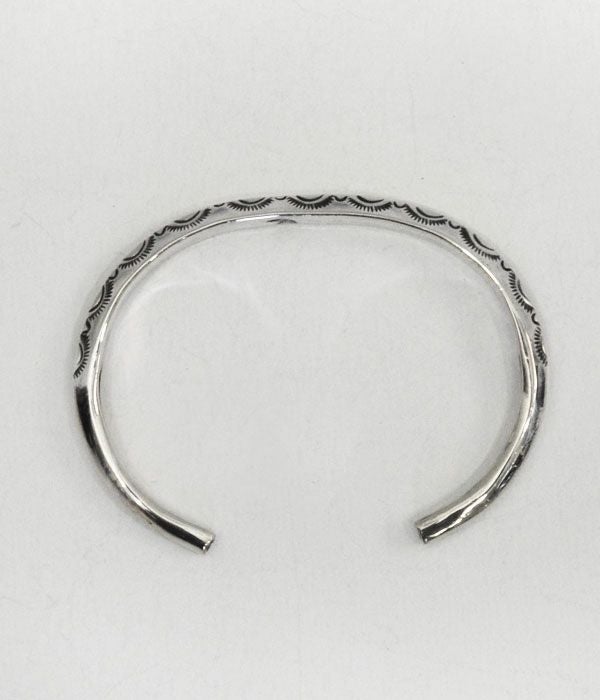 ラリースミス(LARRY SMITH) MEN'S THIN TRIANGLE BRACELET (LEAF