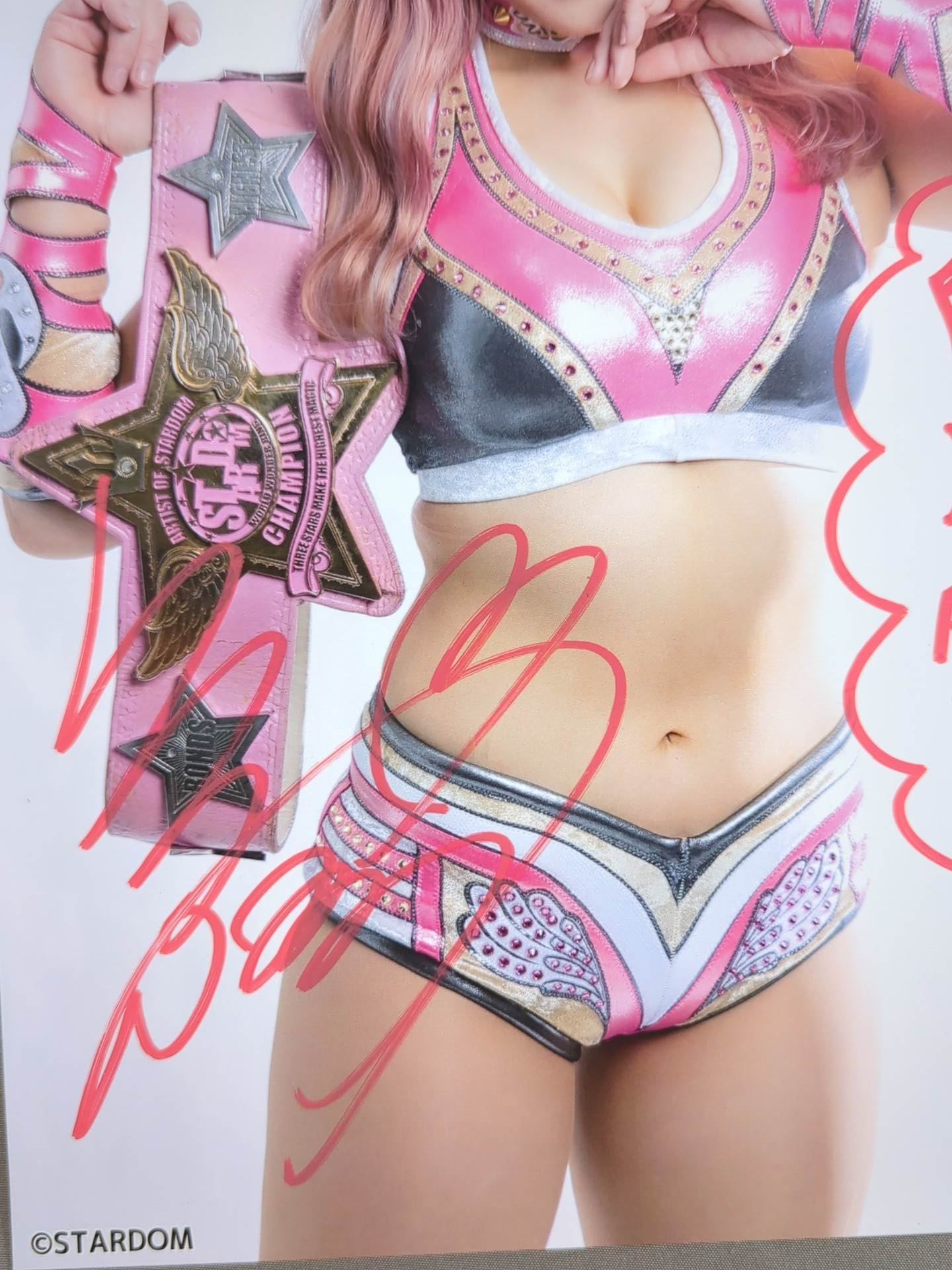 白川未奈 直筆サイン入り ポートレート(E-1） – 闘道館