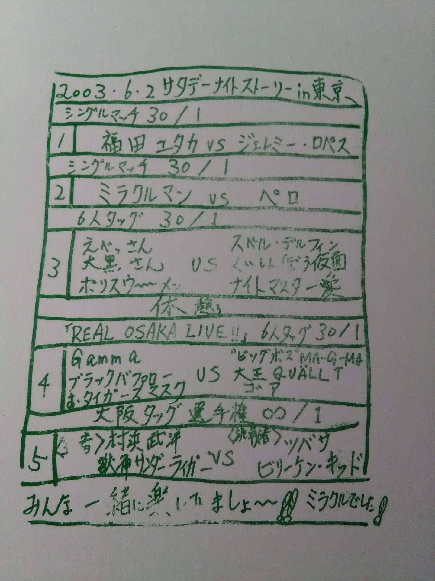 スペル・デルフィン 直筆サイン入り】月刊大阪プロレス Vol.45 – 闘道館