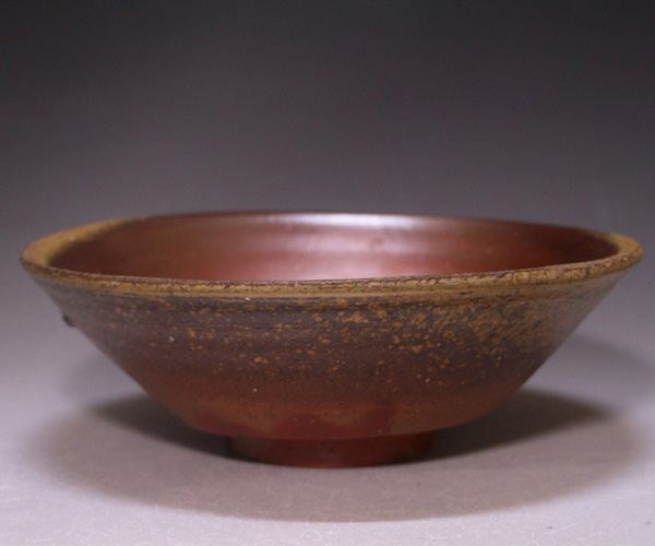 金重道明 作 「備前平茶碗」 ～備前焼専門卸小売店 川口陶楽苑～