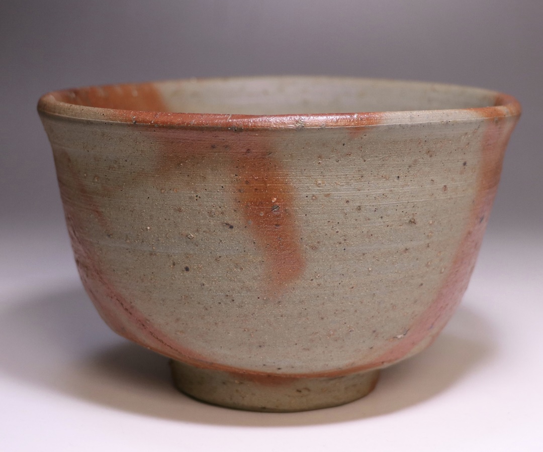 藤原 建 作 「備前緋襷茶碗」 ～備前焼専門卸小売店 川口陶楽苑～