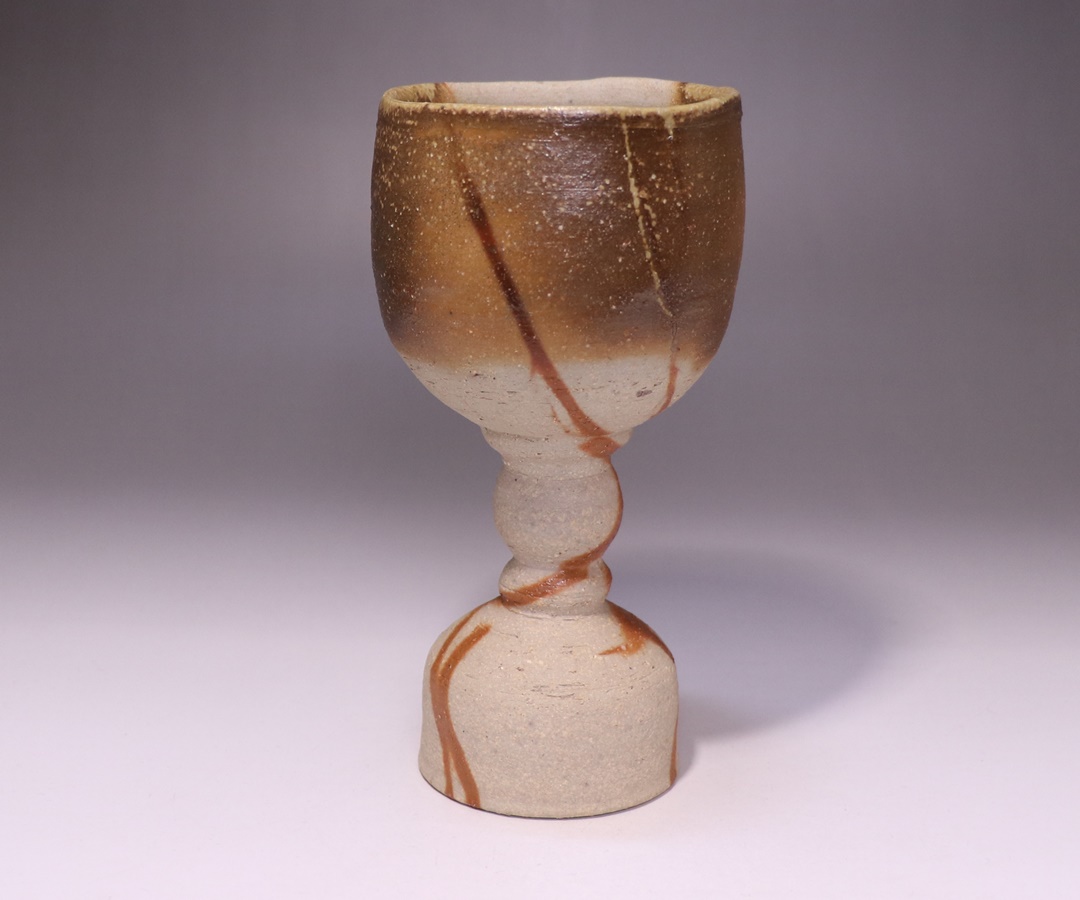 原田拾六 作 「備前火襷徳利」 ～備前焼専門卸小売店 川口陶楽苑～