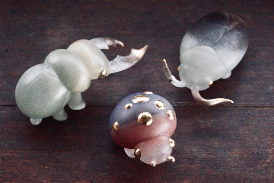 芝崎由華】新たな作品が入荷しました | 蟲と焼菓子 昆蟲菓舗 灯螂舎