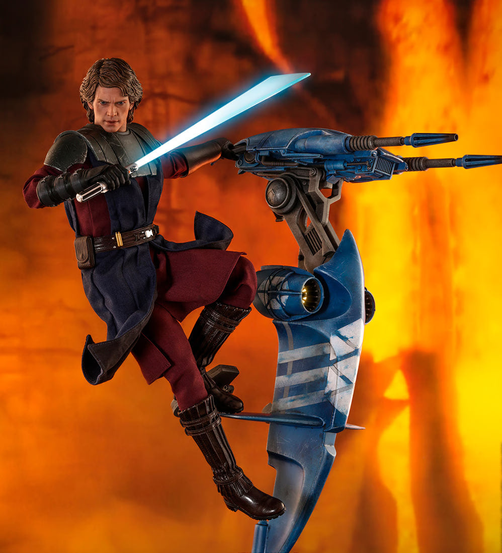 🔥Hot toys TMS020B Star Wars The Clone Wars Anakin Skywalker with