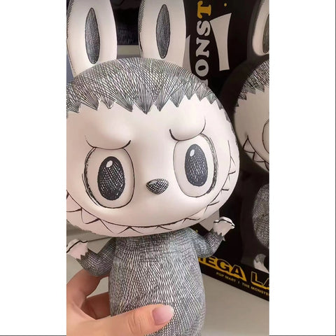 Labubu The Monsters MEGA Labubu 400% Sketch 2024 LIMITED – TOYSEZ