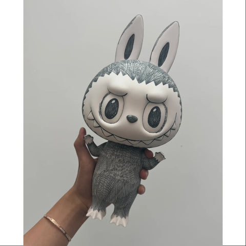 Labubu The Monsters MEGA Labubu 400% Sketch 2024 LIMITED – TOYSEZ