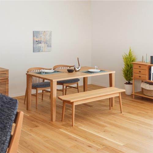 楽天市場】飛騨家具 HIDA 飛騨産業 Jin Dining 侭ダイニング 長方形天