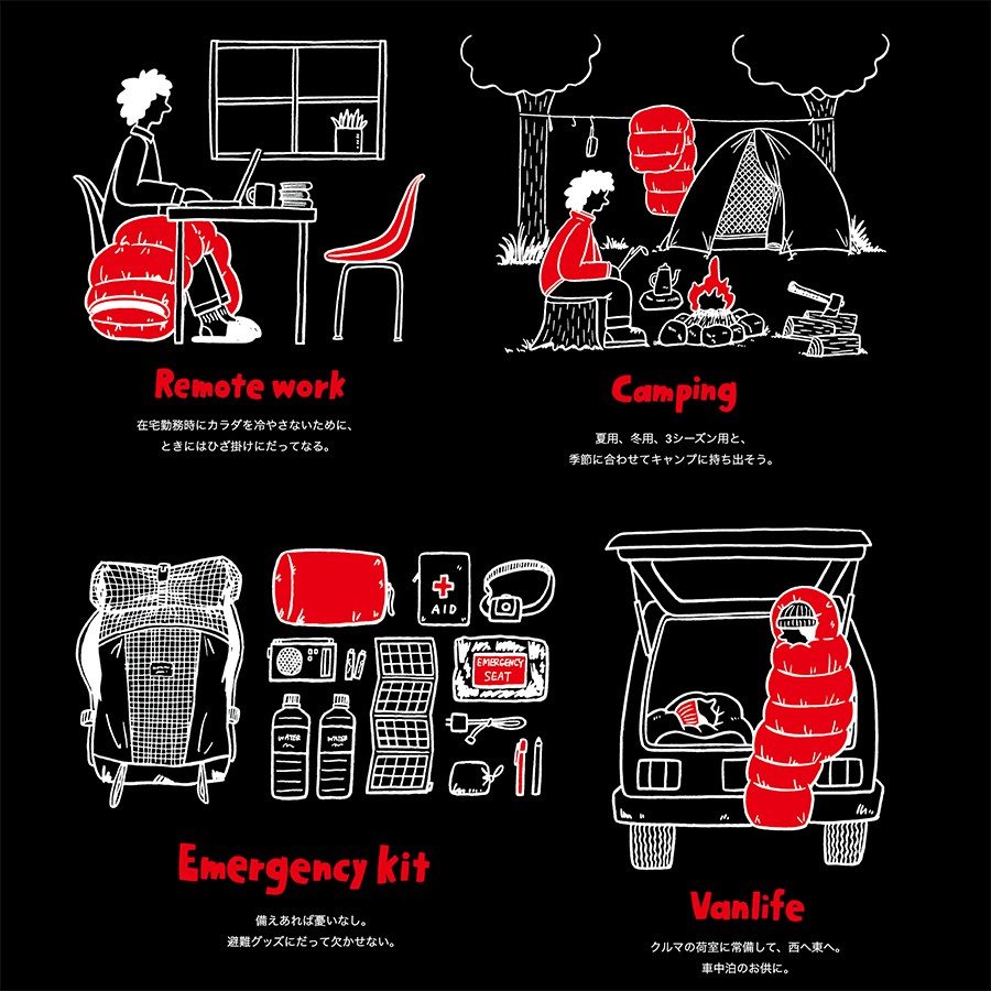 楽天市場】NANGA ナンガ ダウンシュラフ MINIMARHYTHM 250