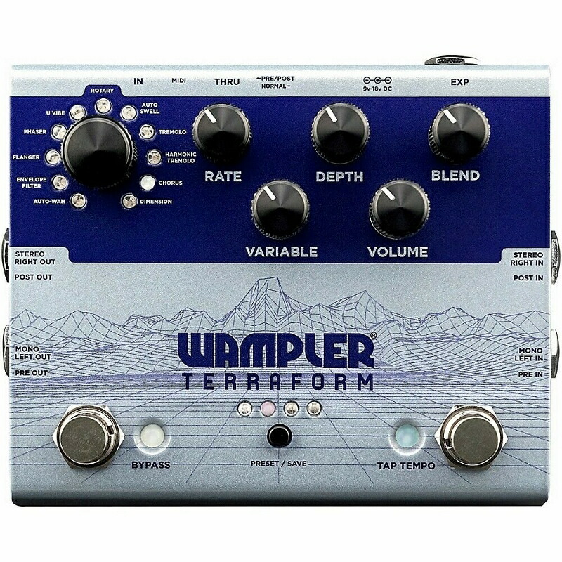 楽天市場】Wampler Pedals Terraform [直輸入品][並行輸入品