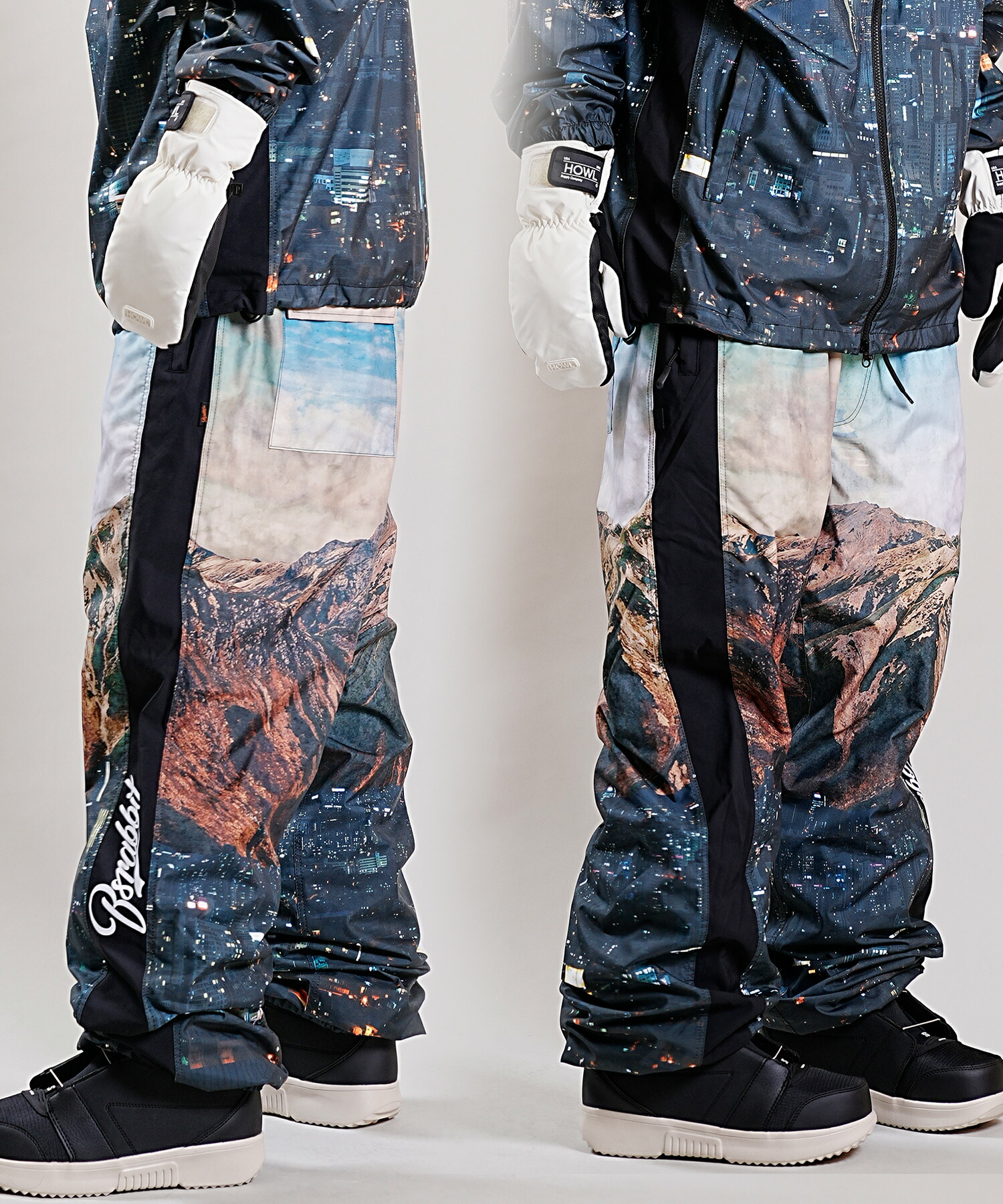 楽天市場】スノーボード ウェア パンツ ユニセックス BSRABBIT