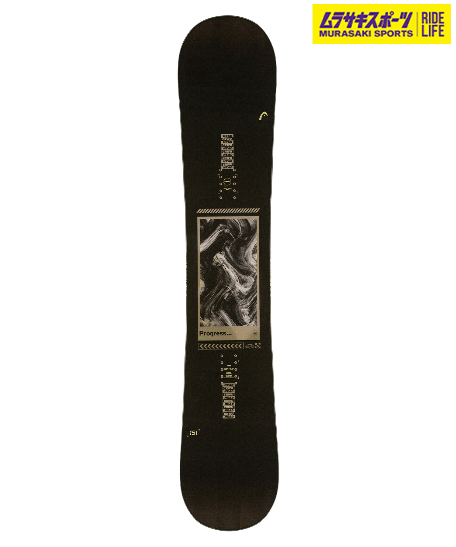 楽天市場】HEAD ヘッド スノーボード 板 ユニセックス PROGRESS BLACK