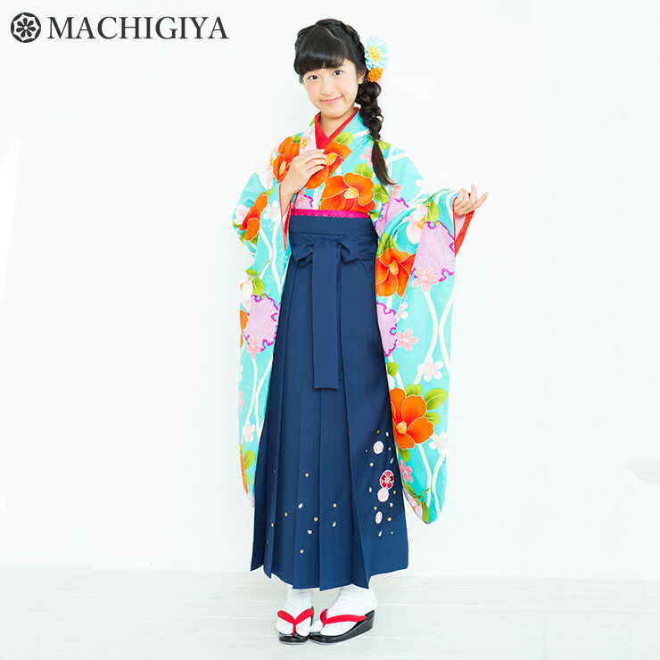 楽天市場】【レンタル】4泊5日 小学生 女の子 卒業式 袴 フルセット 立