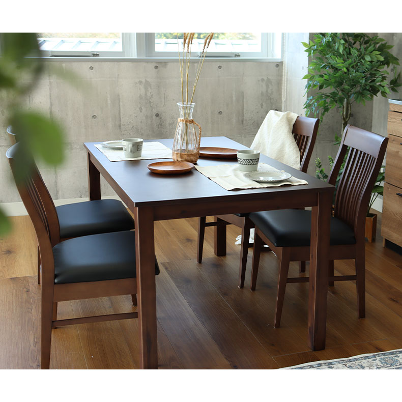 楽天市場】135cm 幅 ダイニング5点セット フィガロ | 5点セット