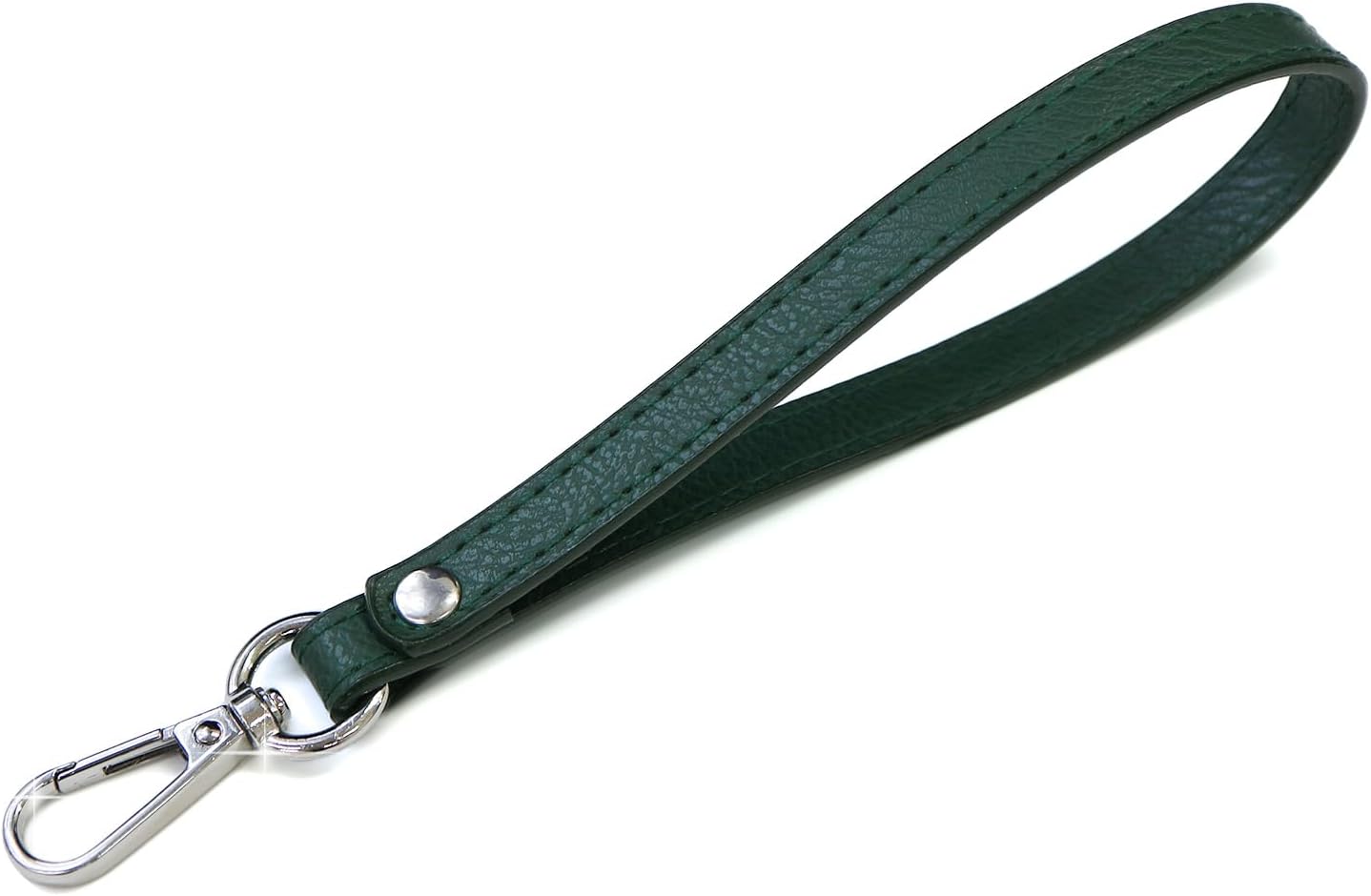 楽天市場】[きらきらぷんぷん丸] レザーストラップ【緑 グリーン