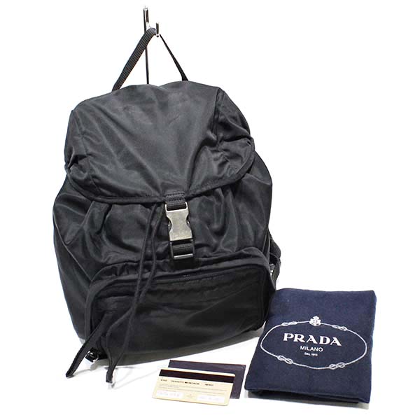 楽天市場】プラダ PRADA ナイロン ミニバックパック リュックサック