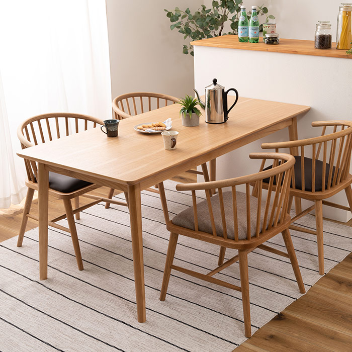 楽天市場】[レビュー特典]オーク材 ウィンザーチェア 木製 ダイニング