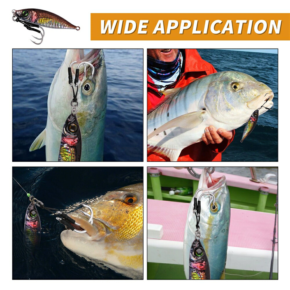 楽天市場】爆釣リアル鯵 メタルジグ フック付 ジギング 80g 120g 150g