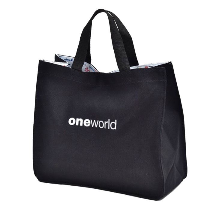楽天市場】【送料無料】ONEWORLD 底板付 トートバッグ JAL ワン