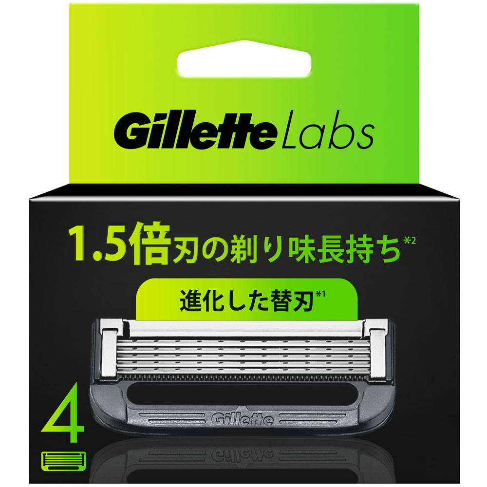 楽天市場】P＆Gジャパン ジレットラボ 角質除去バー搭載替刃 替刃4