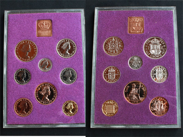 楽天市場】1970年 Proof 8枚Set 最終発行年 イギリス ロイヤルミント