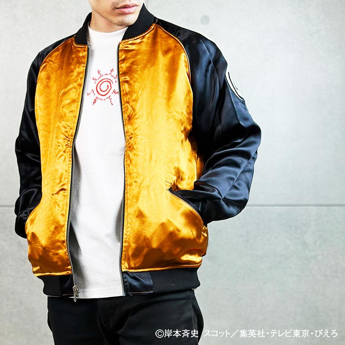 楽天市場】絡繰魂 カラクリダマシイ ナルト コラボ 和柄 スカジャン