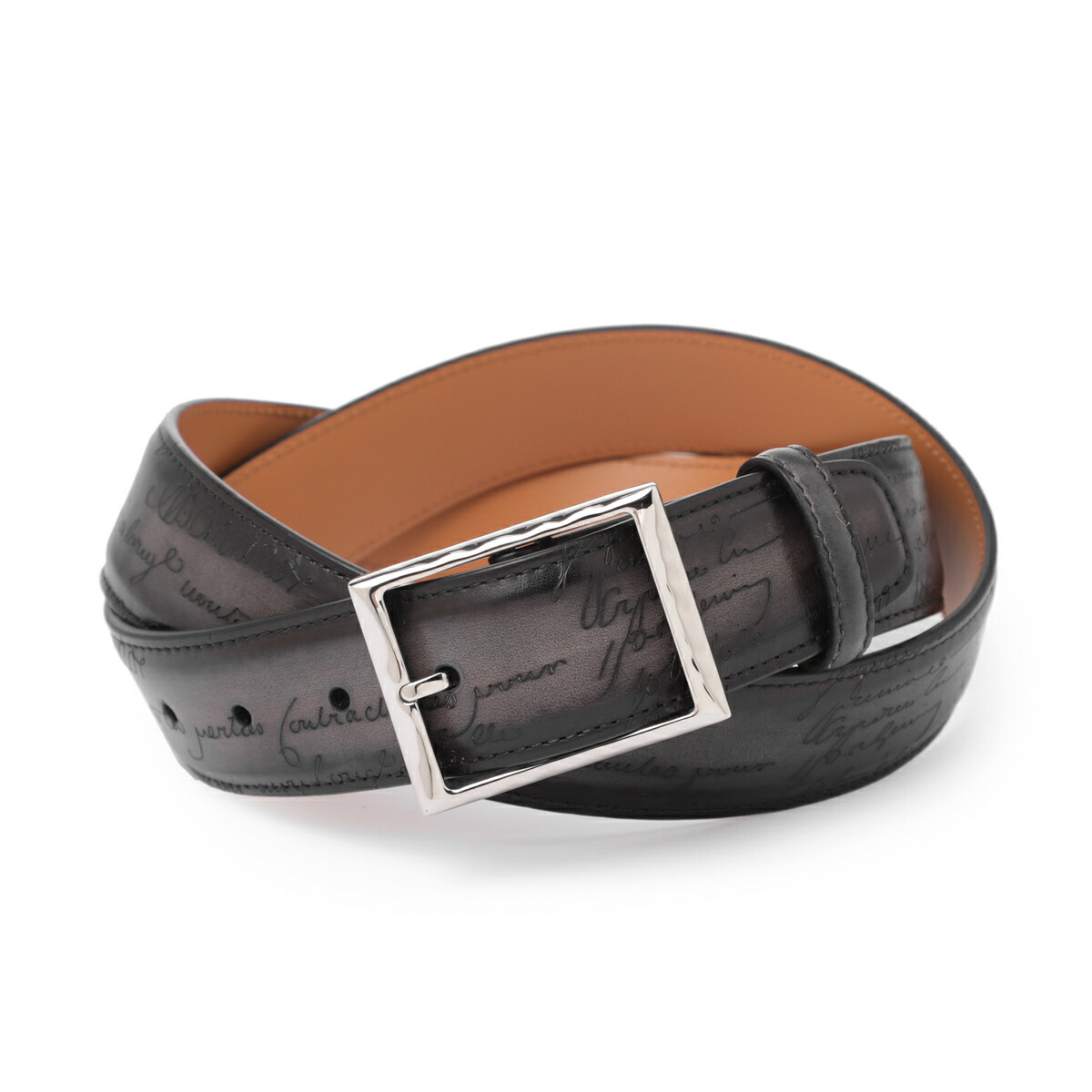 楽天市場】ベルルッティ BERLUTI ベルト ブラック メンズ c0002 008