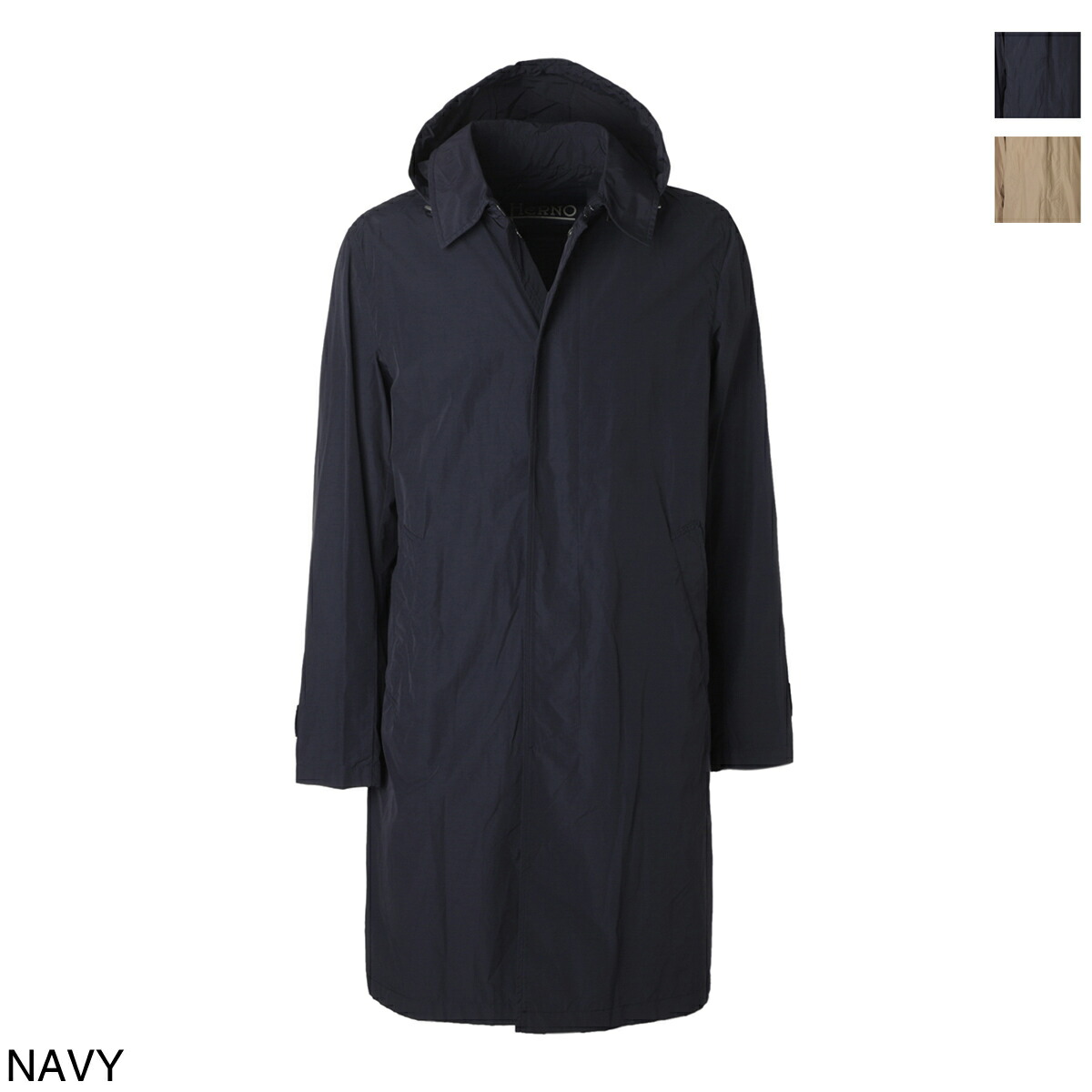 楽天市場】ヘルノ HERNO ステンカラーコート メンズ 大きいサイズあり
