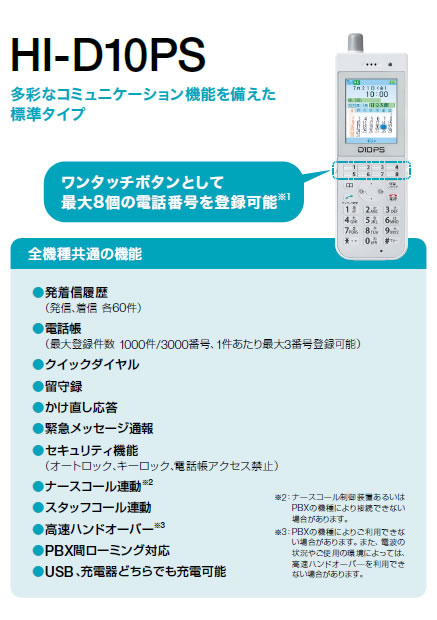 楽天市場】HITACHI 日立 HI-D10PS SET 電話機セット 標準タイプ 事業