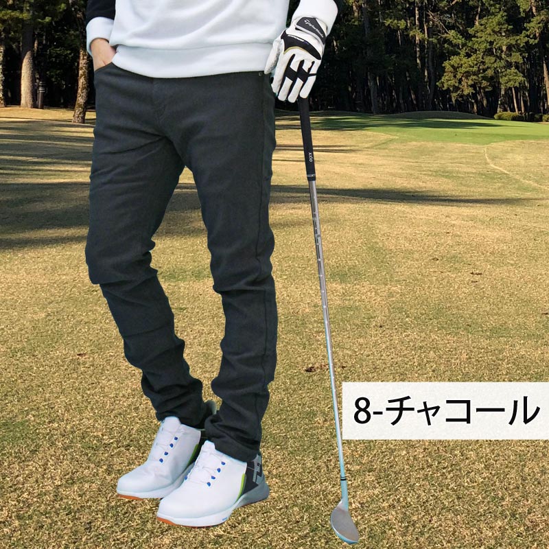 楽天市場】送料無料 ゴルフパンツ メンズ 裏起毛 暖か チノパン