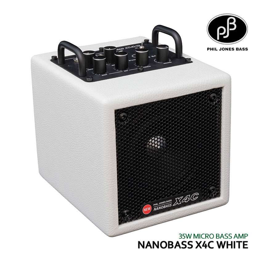 楽天市場】PHIL JONES BASS ベースアンプ NANOBASS X4C WHITE